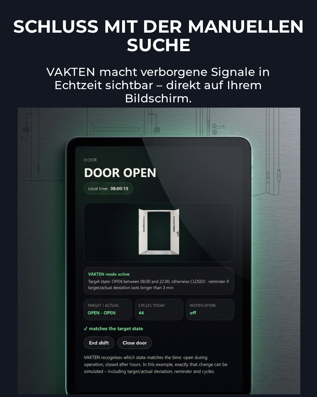 Was VAKTEN sichtbar macht